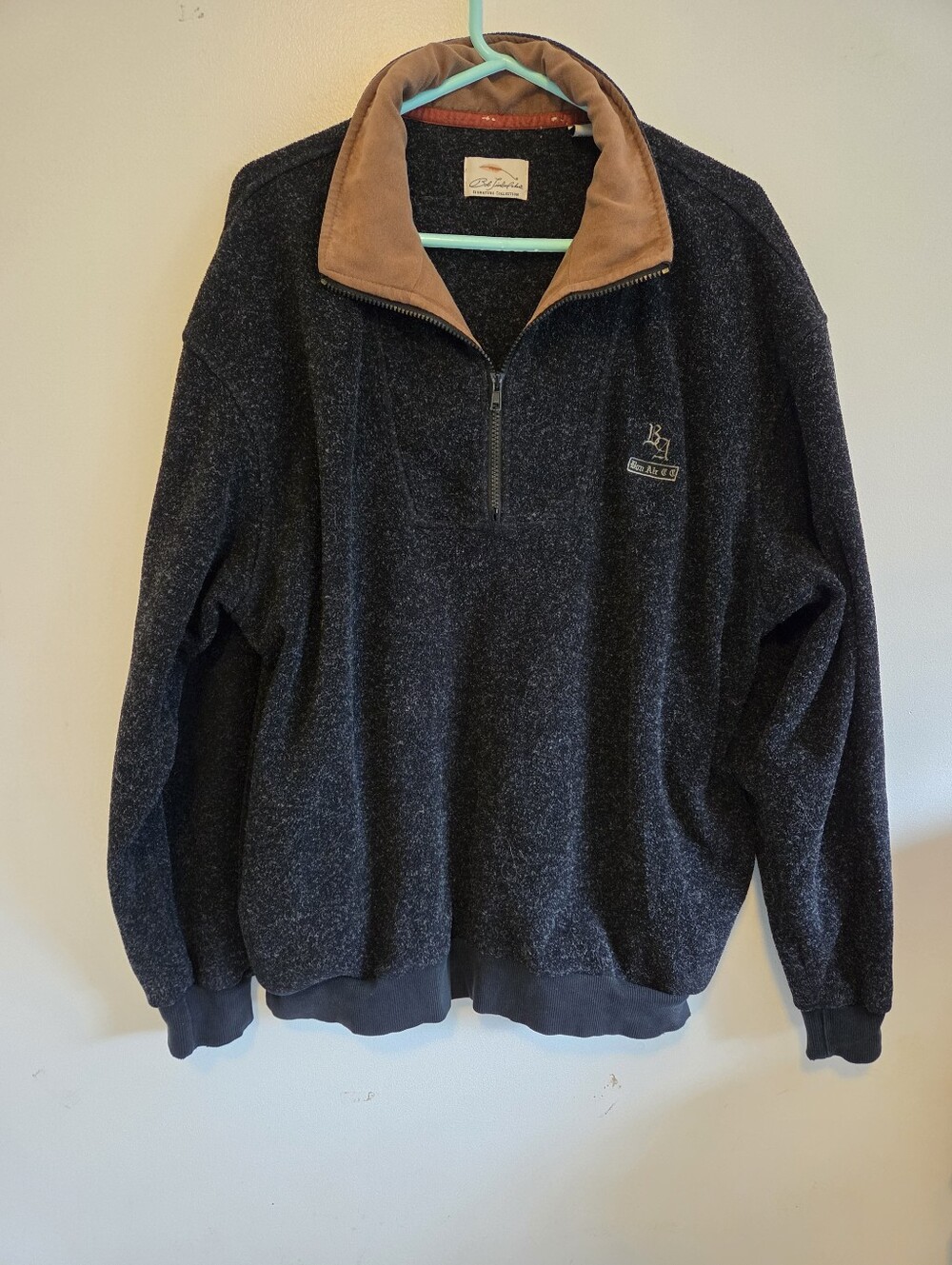 Bob Timberlake Signature Collection 1/4 Zip Pullover Jacket XL